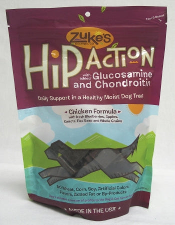 Zuke's Hip Action Roasted Chicken Dog Treats 16 Oz