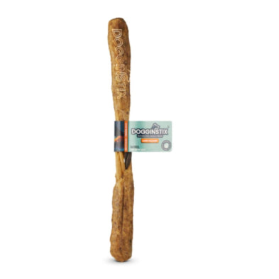 Dogginstix Lamb Collagen Barbell Dog Treat 12in Single