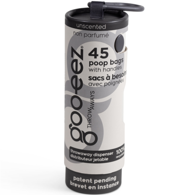 Gooeez Poop Bag 45ct w Dispenser Unscented