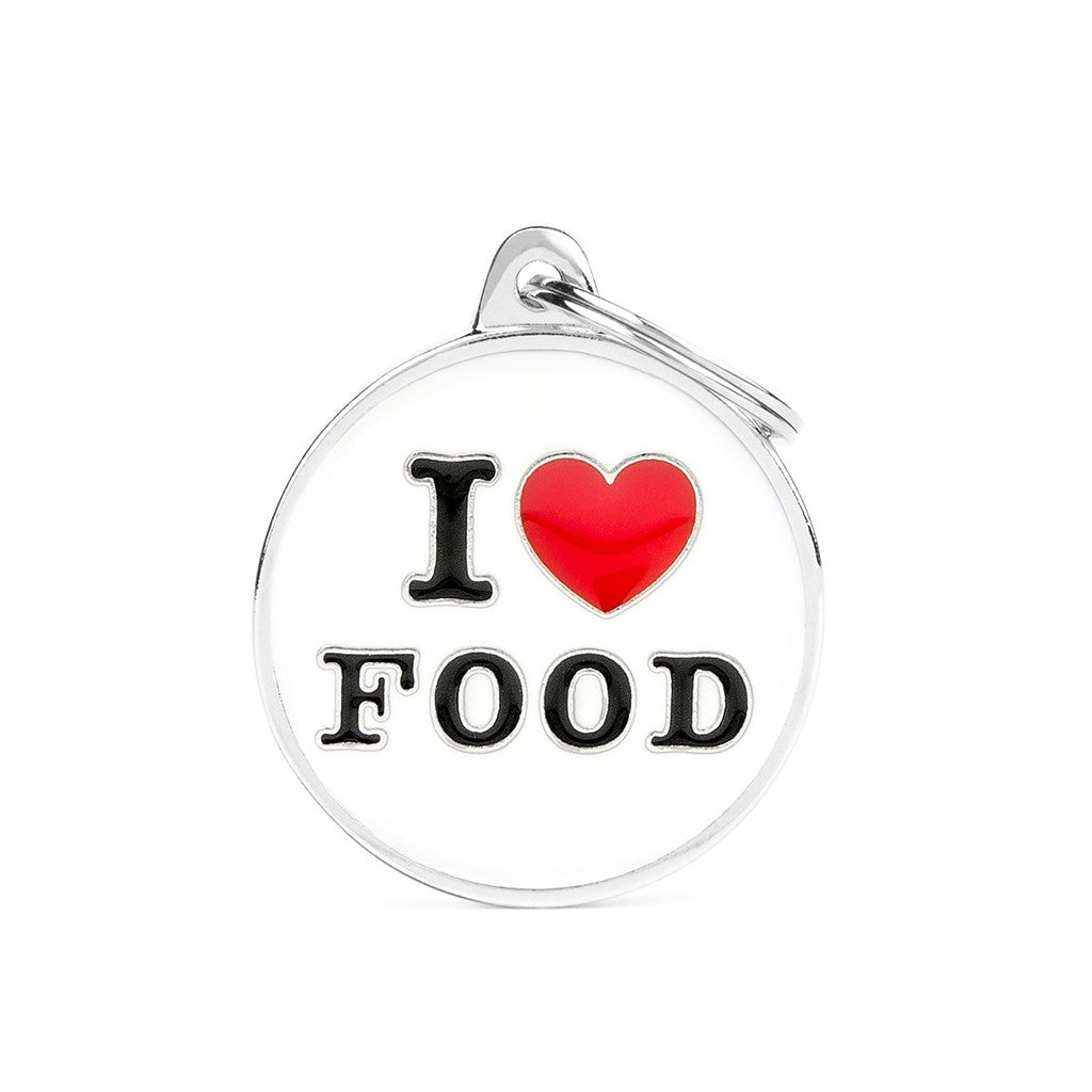 My Family ID I Love Food Tag