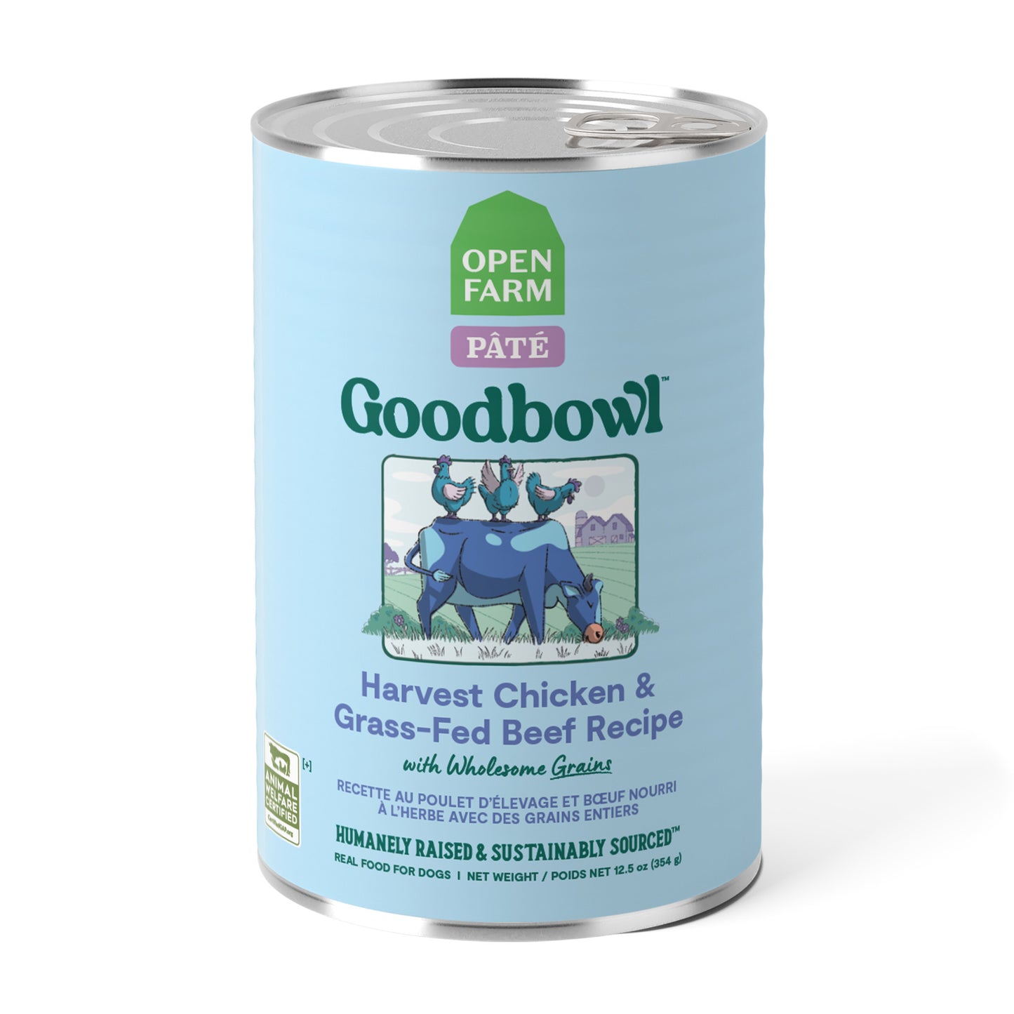 Goodbowl Chicken and Beef Dog Food 12.5 oz can