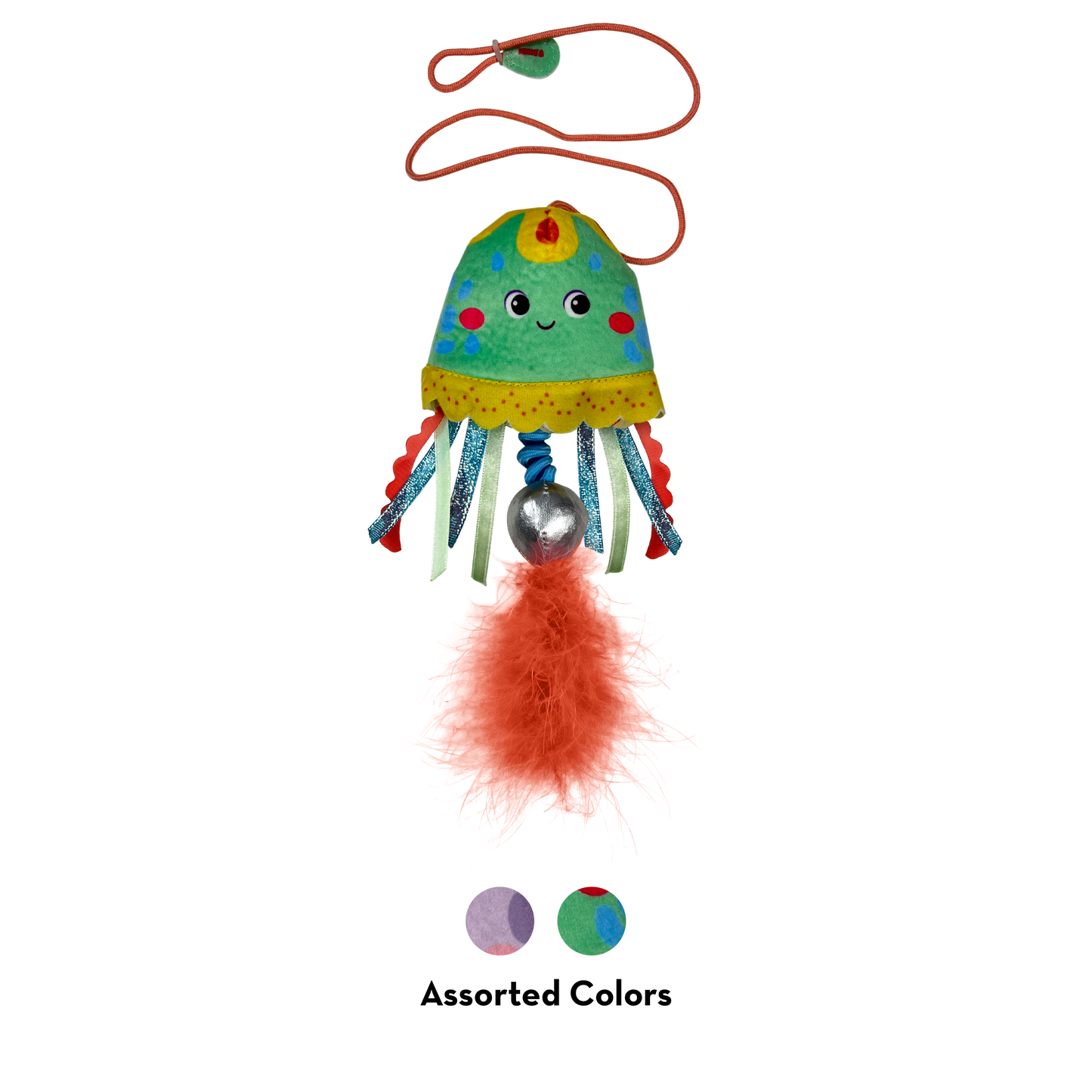 Kong Dog Toy Teaser Jellyfish Assorted