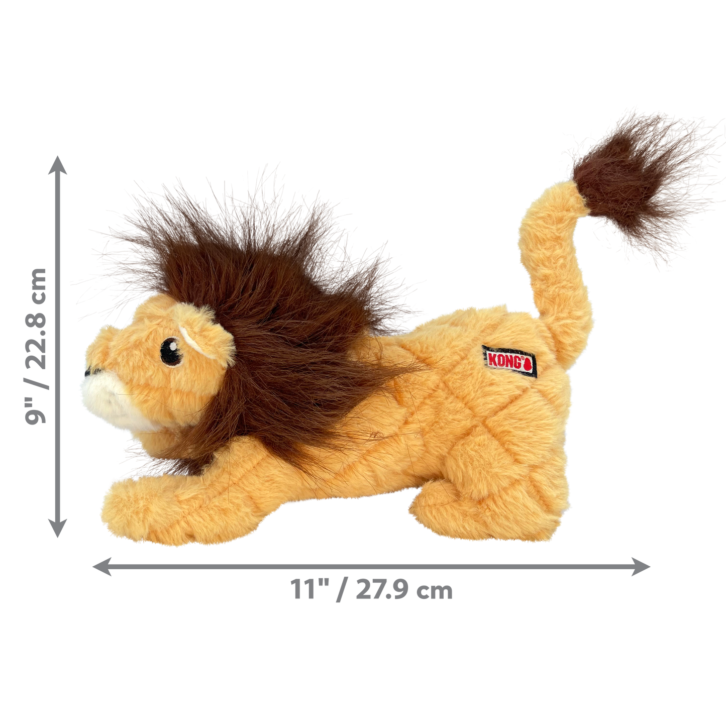 Kong Dog Toy Scampers Lion Medium