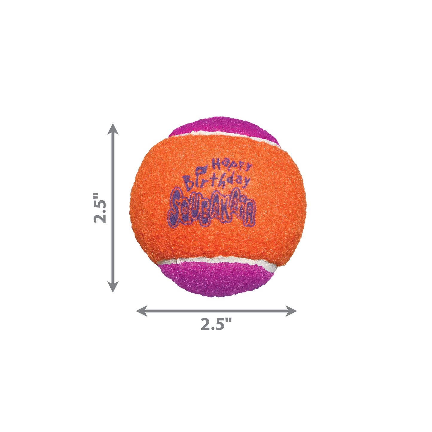 Kong Dog Toy SqueakAir Birthday Balls 3pk Medium