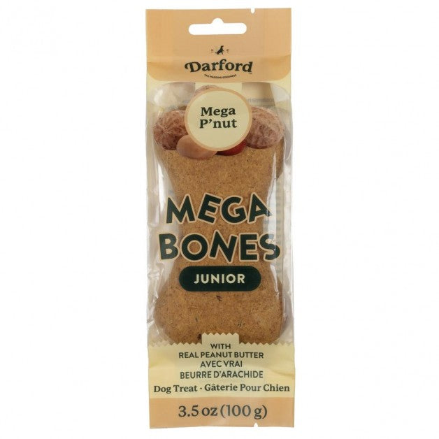 Darford Mega Bone Dog Treat P'Nut Junior 3.5oz