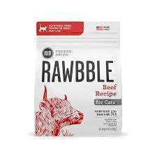 Bixbi Rawbble Freeze-Dried Cat Food 10oz Beef