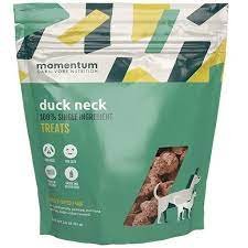 Momentum Carnivore Nutrition Freeze Dried Dog Treat 3oz Duck Necks