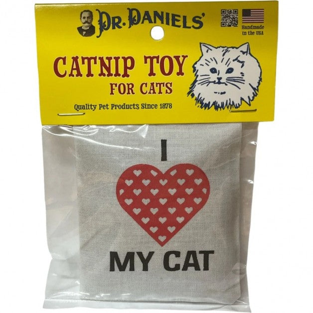 Dr. Daniels I Love My Cat Catnip Toy