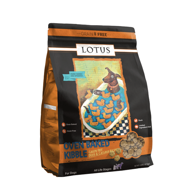 Lotus Regular Bites Duck Recipe Dry Dog Food 4lb