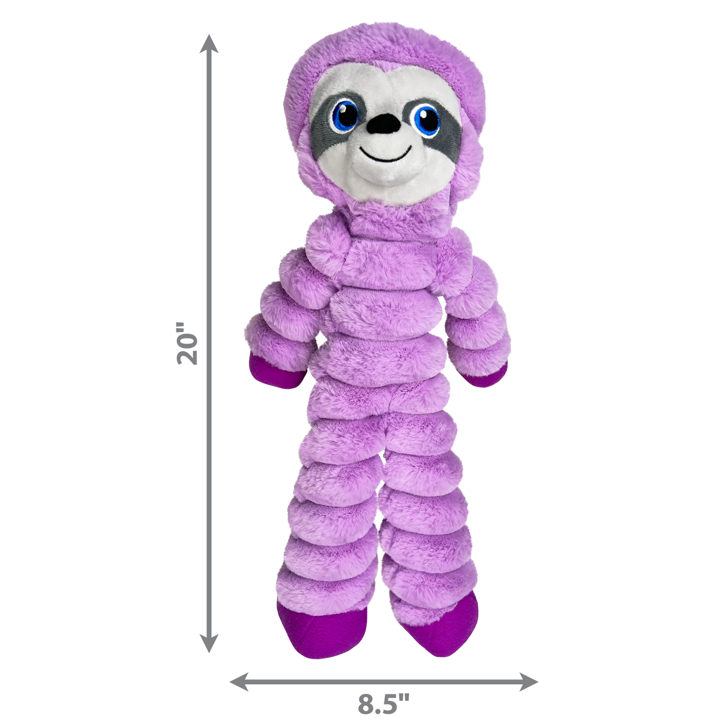 Kong Dog Toy Shakers Crumples Sloth eXtra Large