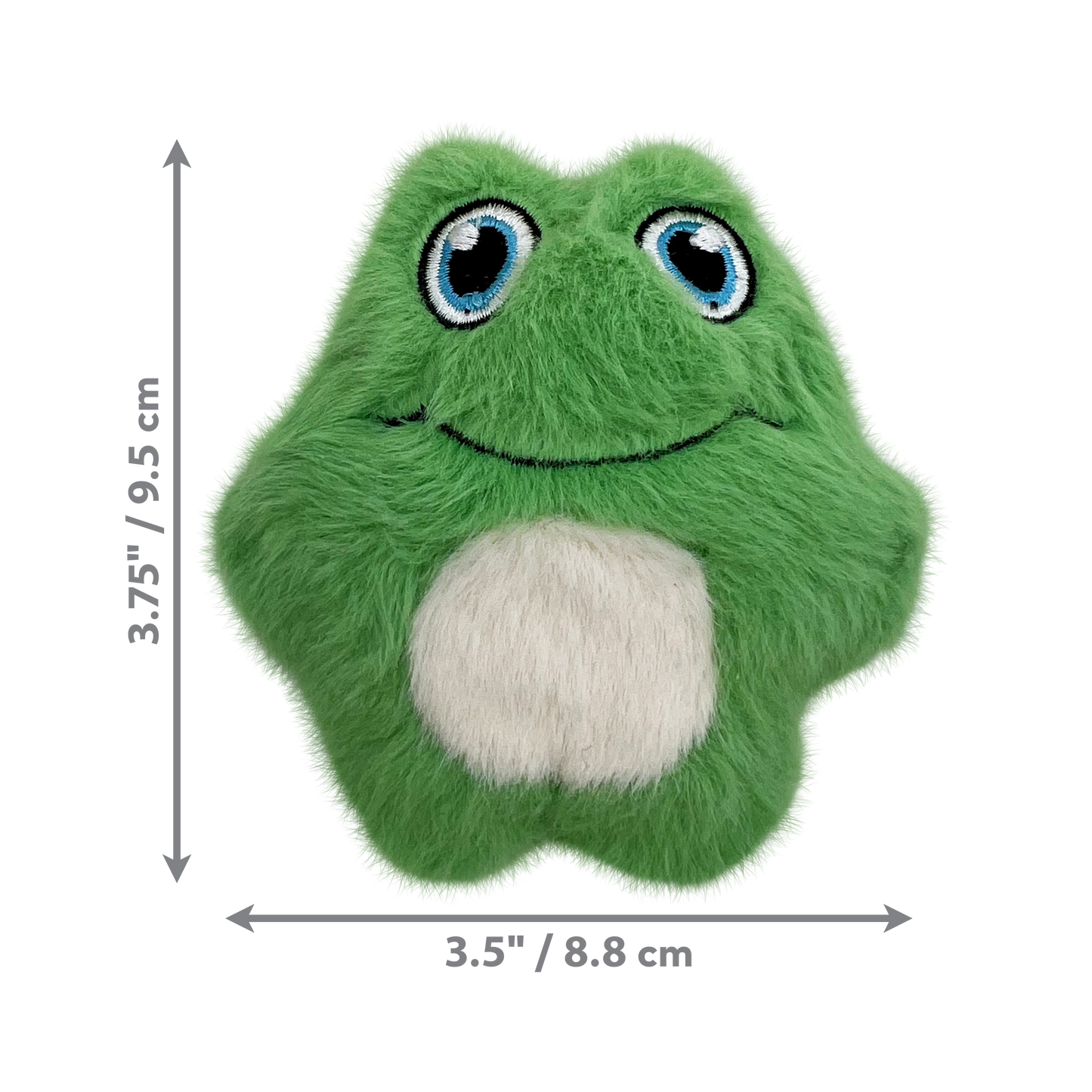 Kong Dog Toy Snuzzles Mini Frog eXtra Small