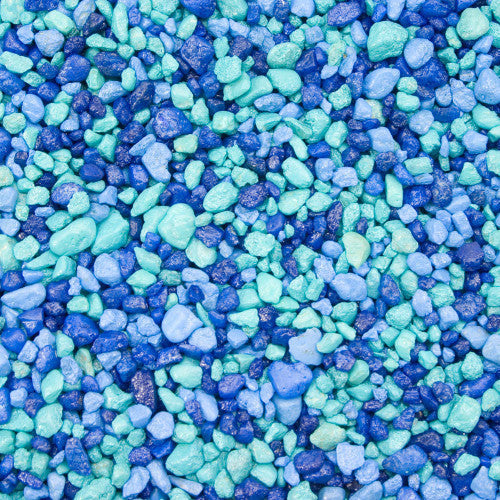 Spectrastone Blue Jean Aquarium Gravel For Freshwater Aquariums 25lb