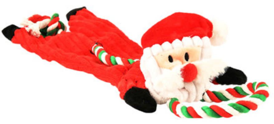 SPOT Holiday Skinneeez Tugs Dog Toy 21" Assorted Each