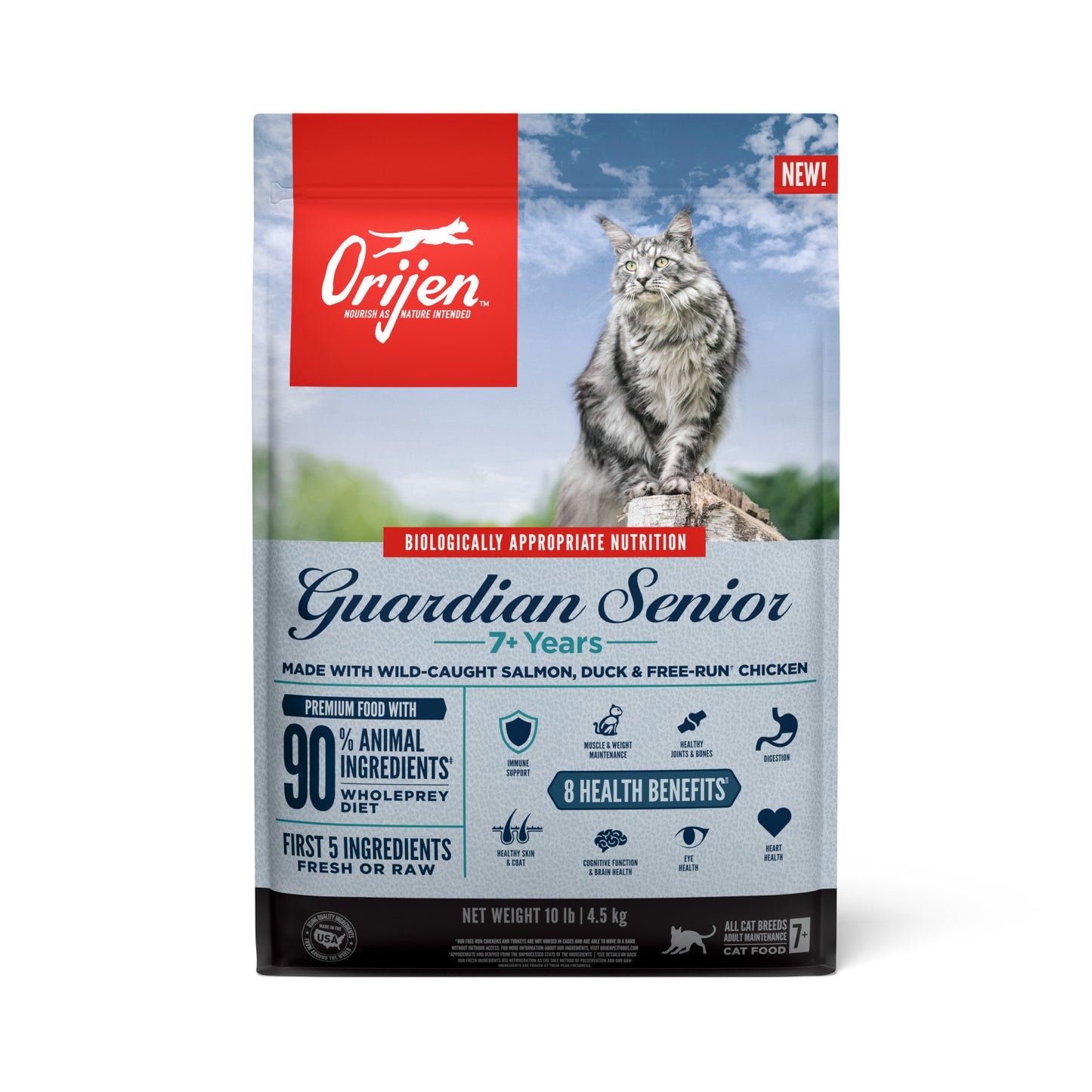 ORIJEN Guardian Senior Cat 10LB