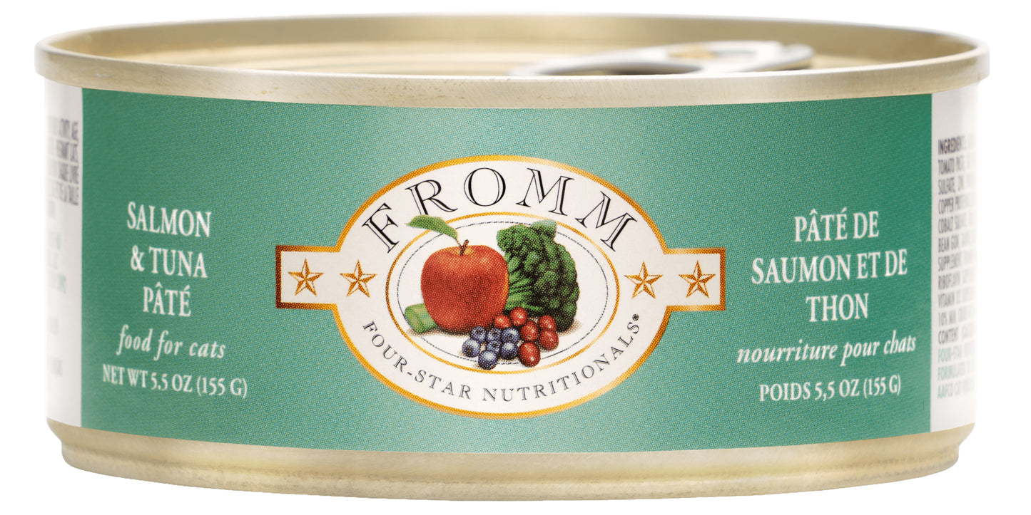 Fromm Four-Star Nutritionals® Salmon & Tuna Pâté Food for Cats 5.5 oz