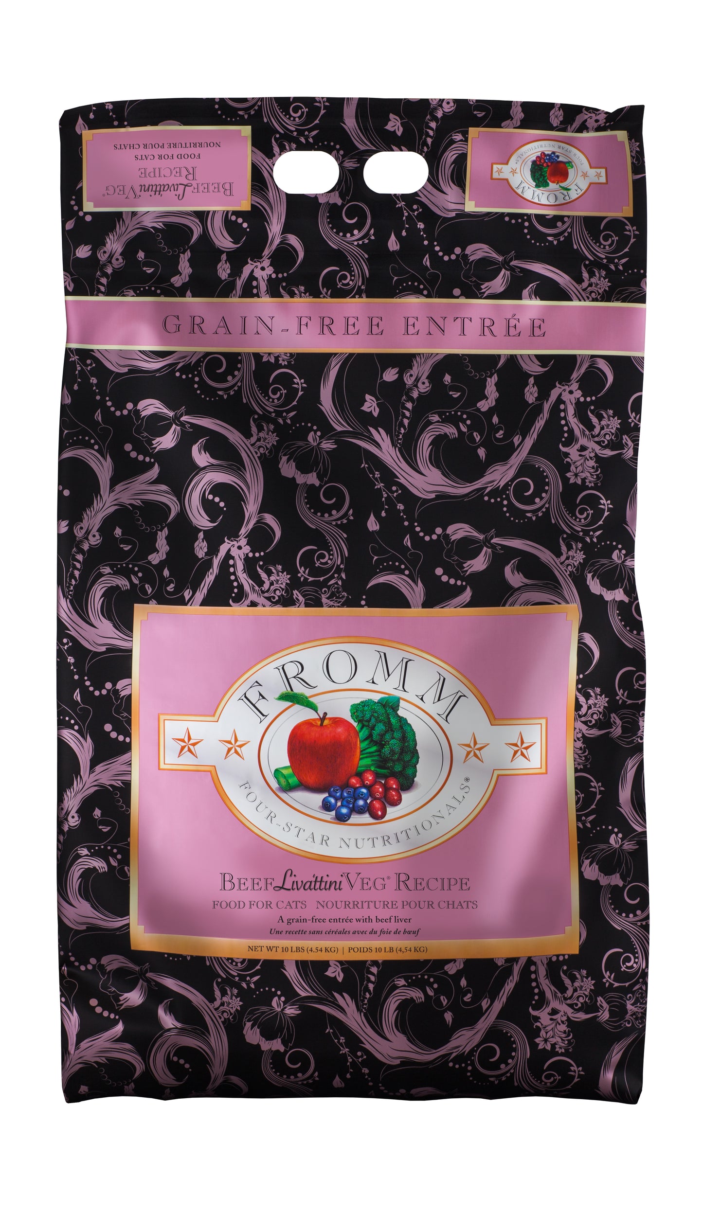 Fromm Four-Star Nutritionals® Beef Liváttini Veg® Food for Cats 10 lb