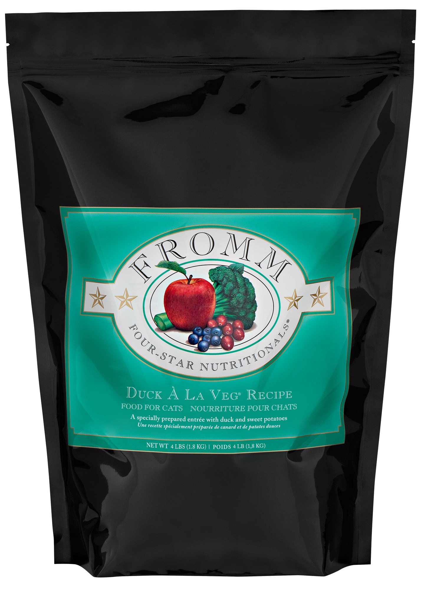 Fromm Four-Star Nutritionals® Duck À La Veg® Food for Cats 4 lb