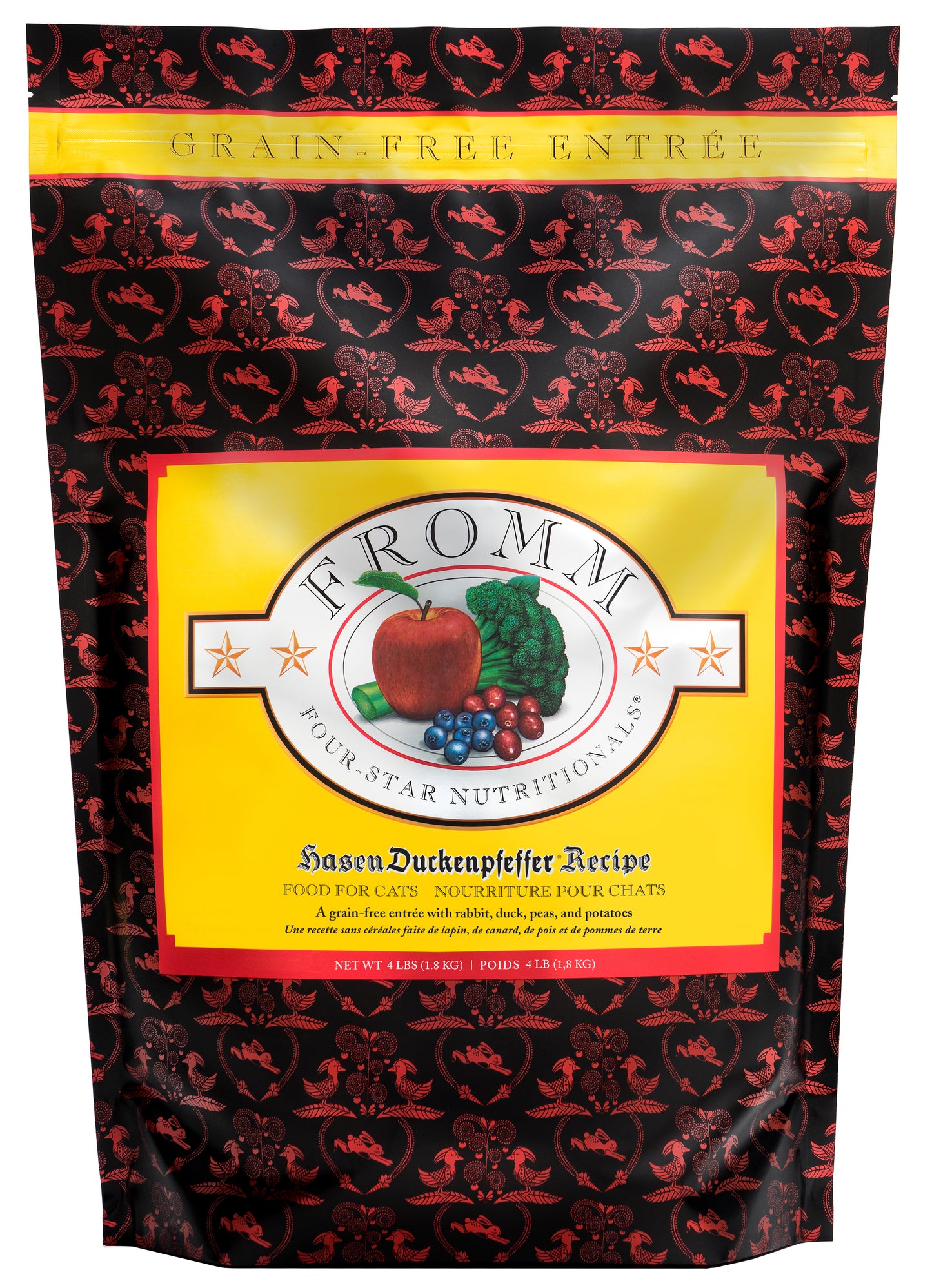 Fromm Four-Star Nutritionals® Hasen Duckenpfeffer® Food for Cats 4 lb