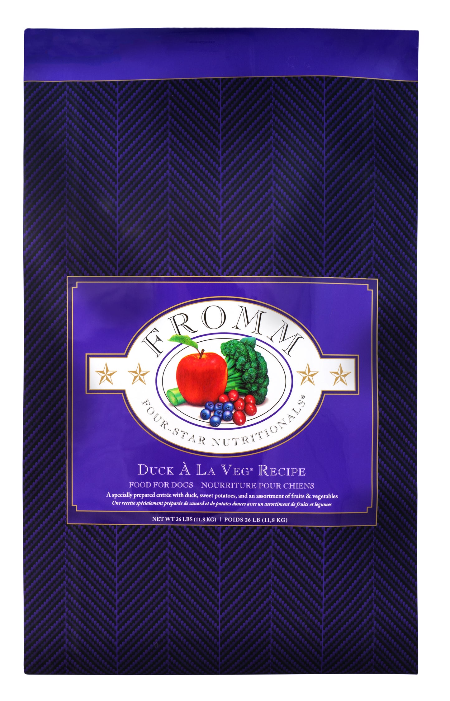 Fromm Four-Star Nutritionals® Duck À La Veg® Recipe Food for Dogs 26 lb