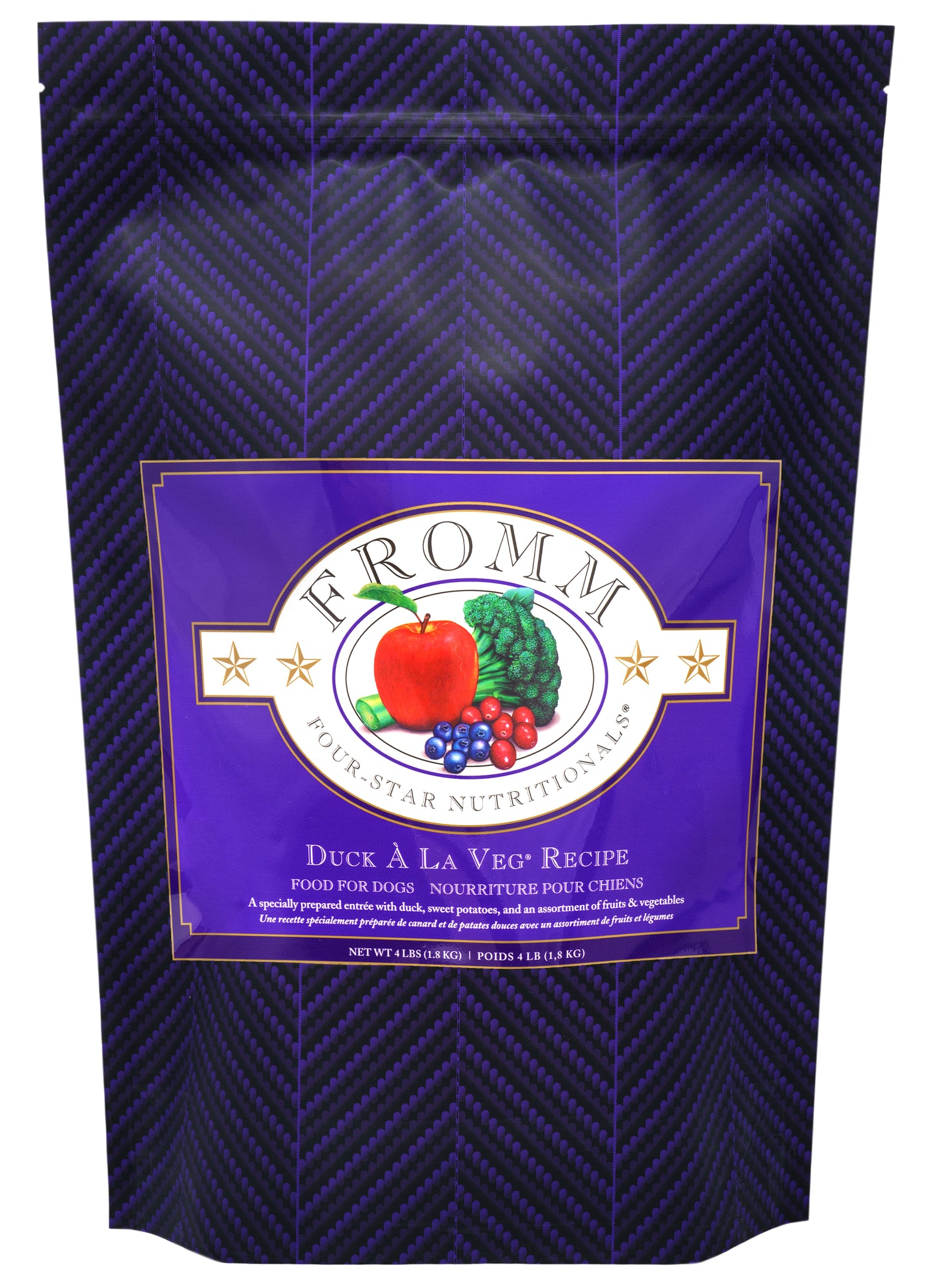 Fromm Four-Star Nutritionals® Duck À La Veg® Recipe Food for Dogs 4 lb