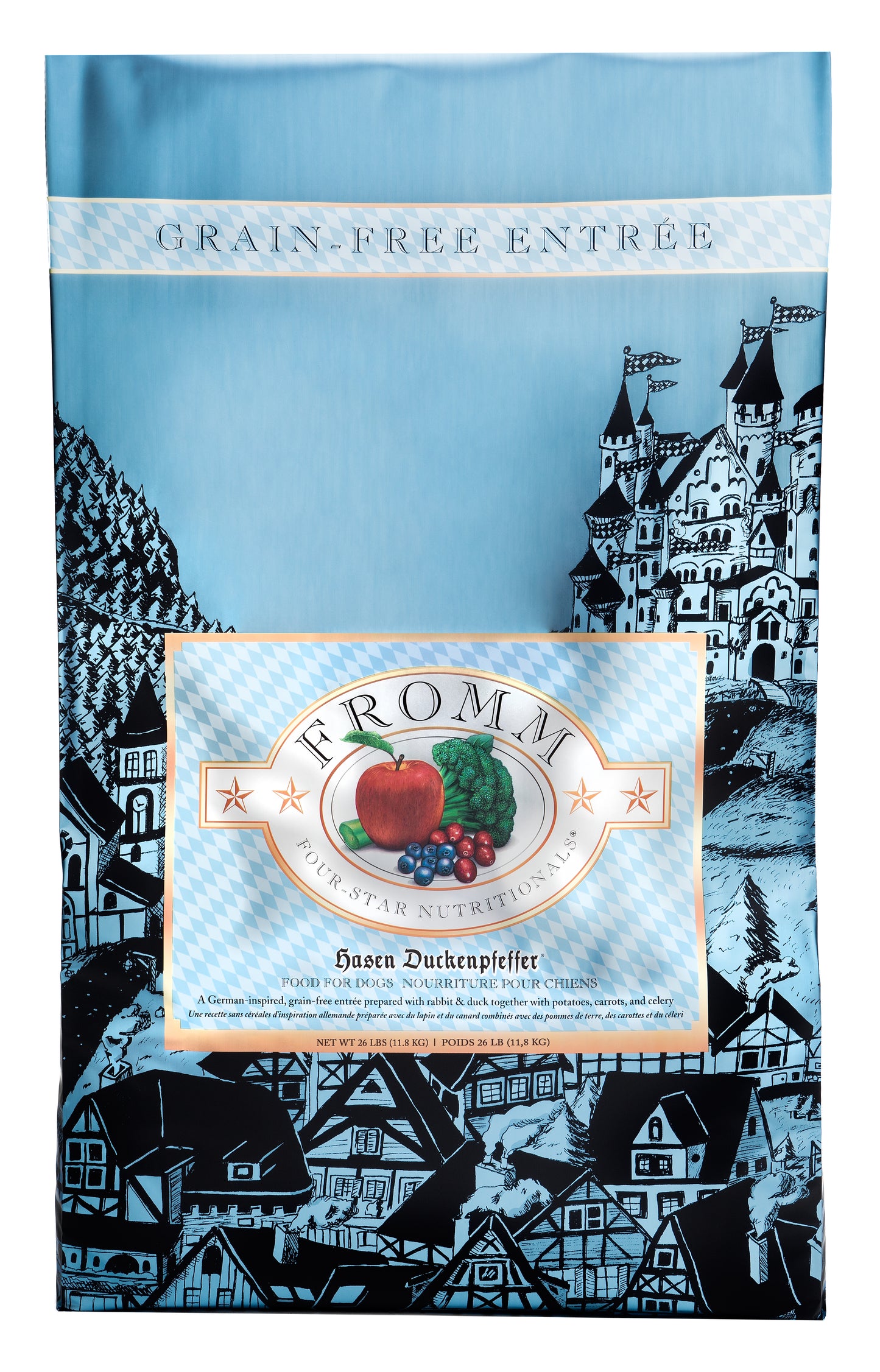 Fromm Four-Star Nutritionals® Hasen Duckenpfeffer® Food for Dogs 26 lb