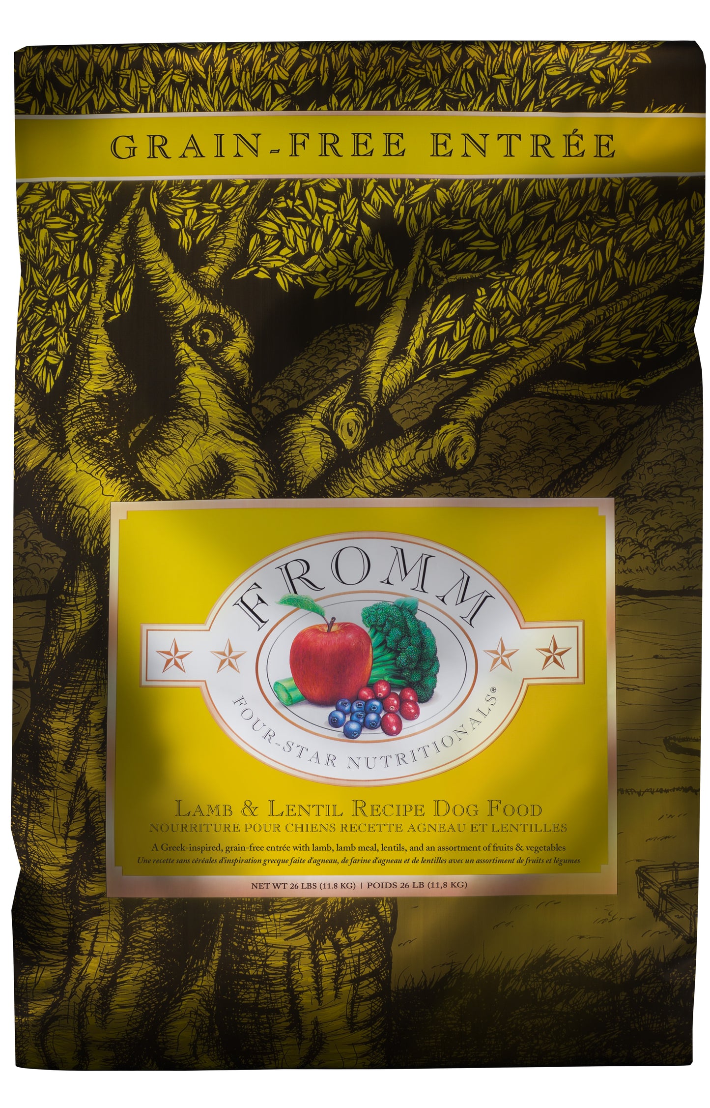 Fromm Four-Star Nutritionals® Lamb & Lentil Recipe Dog Food 26 lb