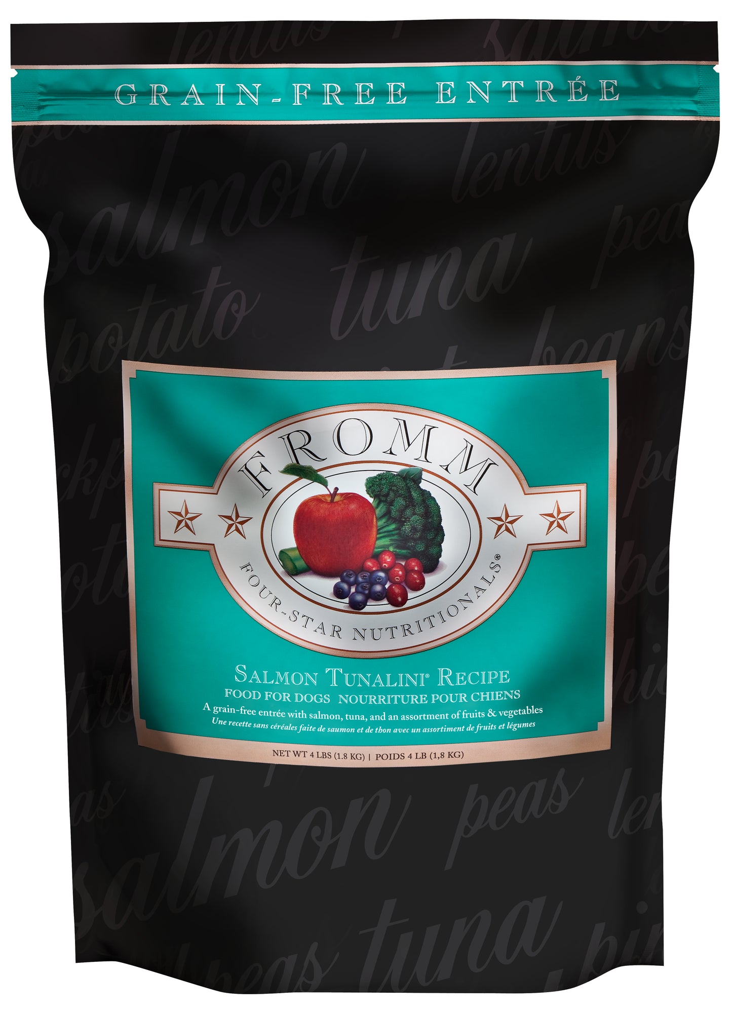 Fromm Four-Star Nutritionals® Salmon Tunalini® Recipe Food for Dogs 4 lb