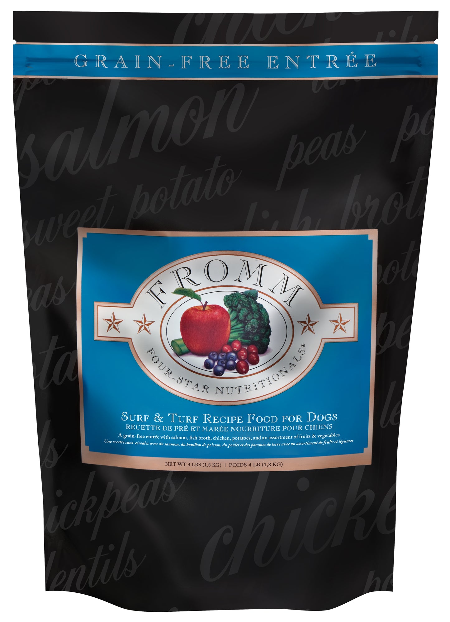 Fromm Four-Star Nutritionals® Surf & Turf Recipe Food for Dogs 4 lb