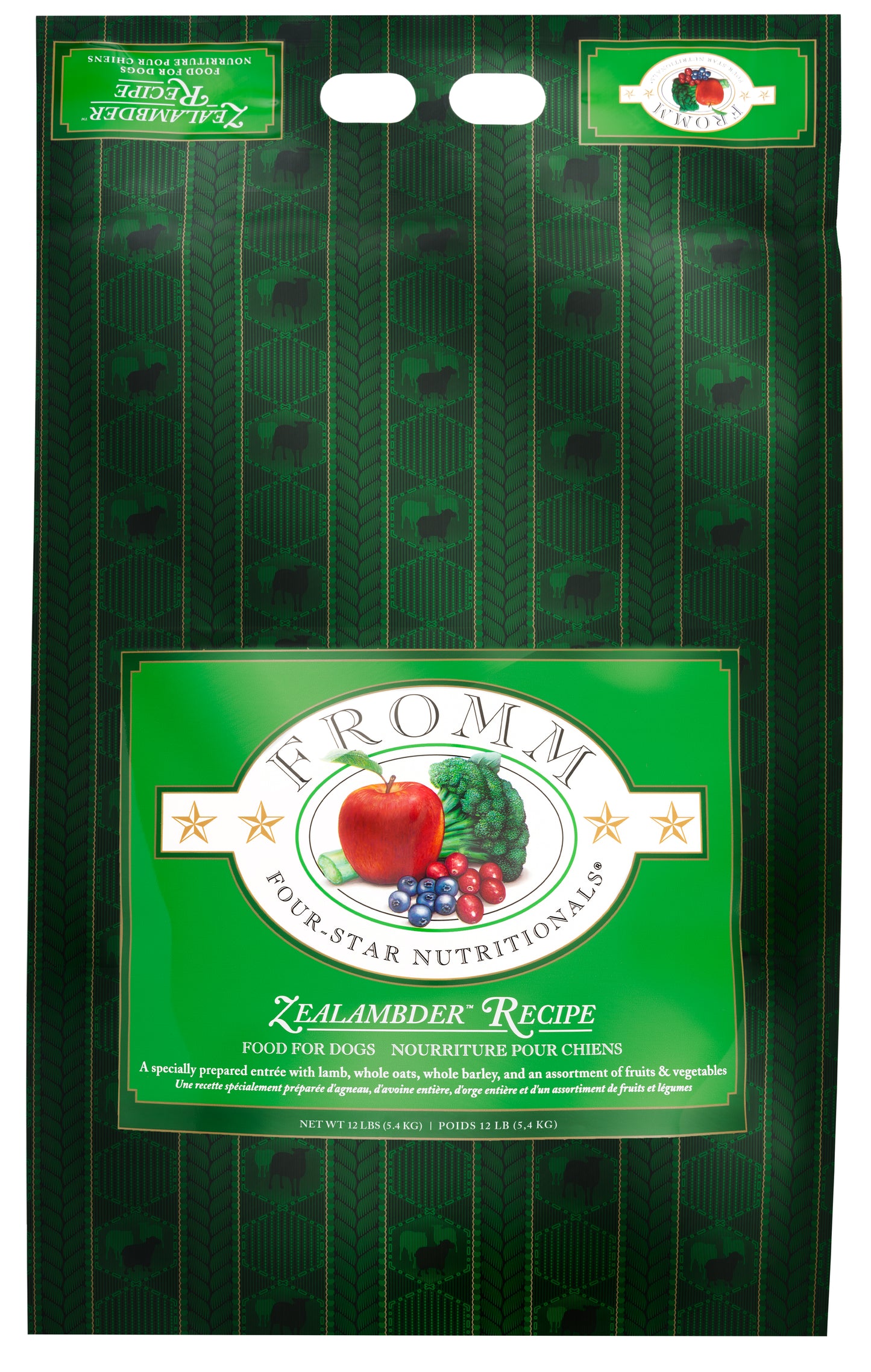 Fromm Four-Star Nutritionals® Zealambder® Recipe Food for Dogs 12 lb