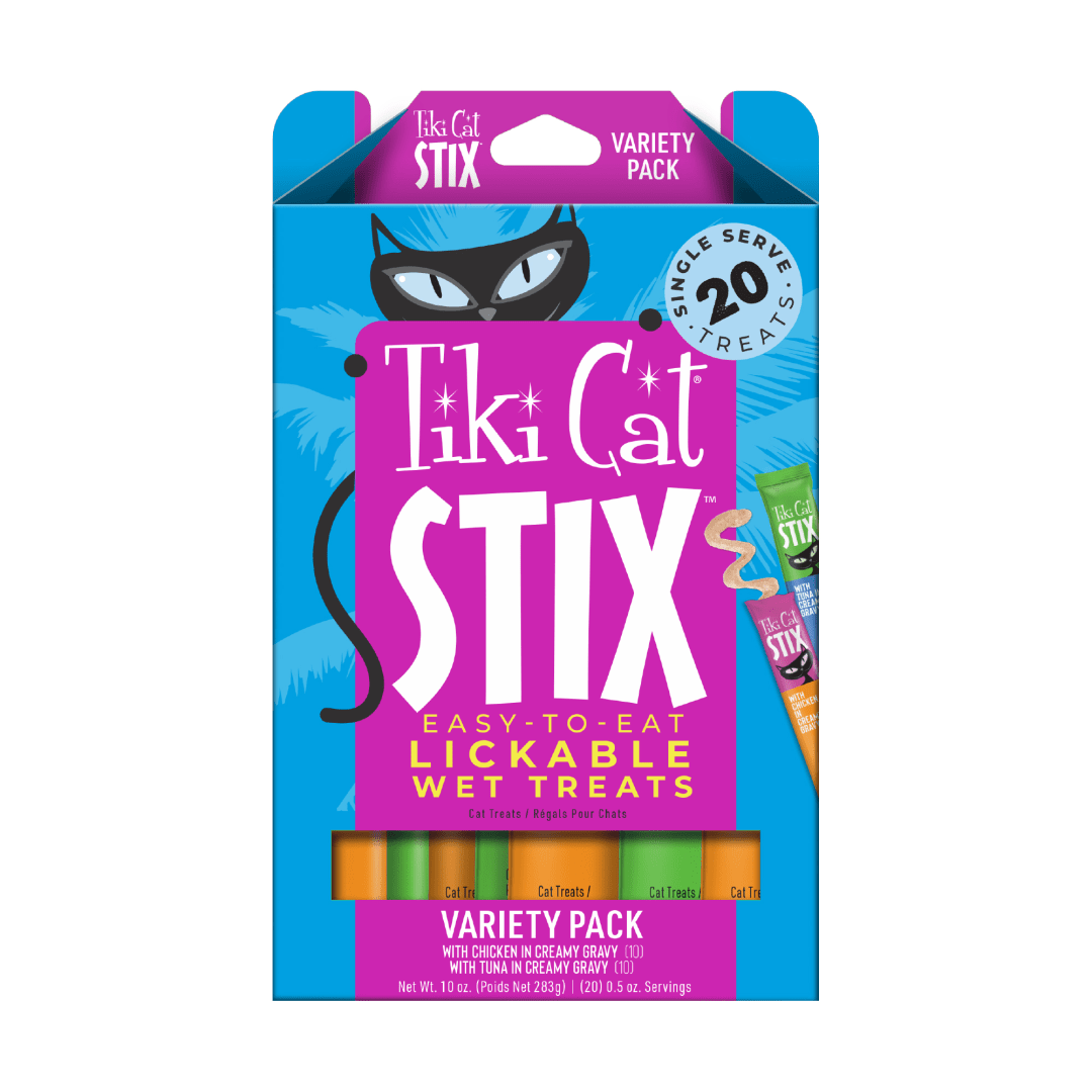 Tiki Cat STIX Wet Cat Treats Variety Pack 20ct