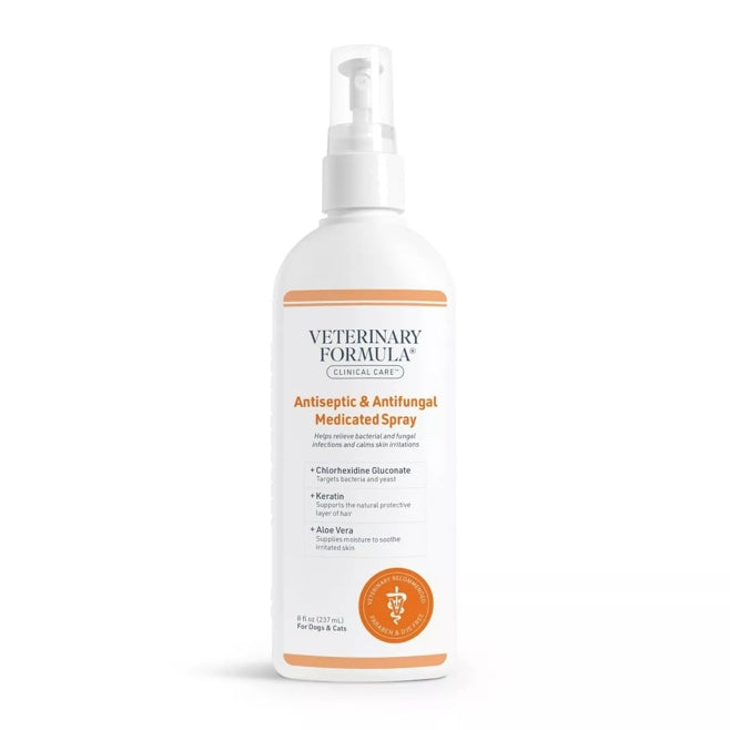 Synergy Labs Veterinary Formula Clinical Care Antiseptic & Antifungal Dog and Cat Spray 8 oz