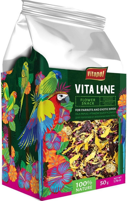 A&E Vitapol Line Banana Chips for Parrots and Exotic Birds 5.29oz