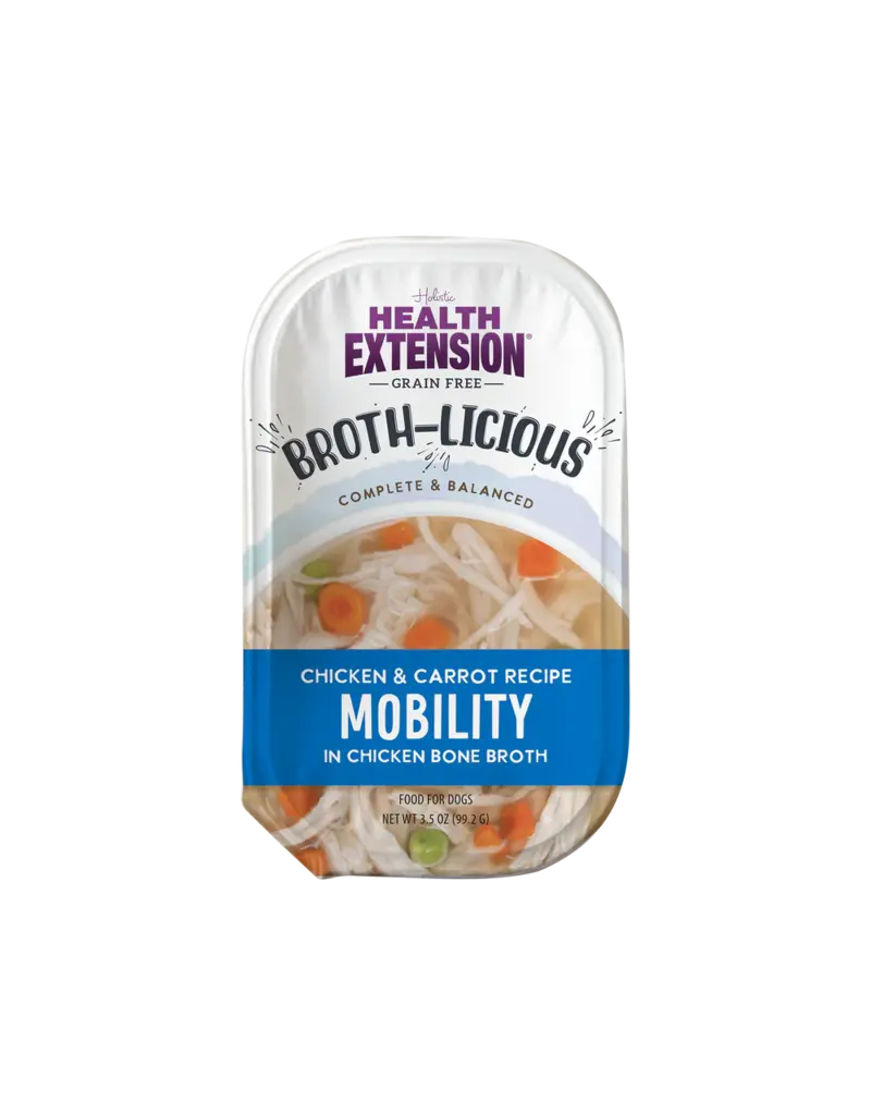 Health Extension Broth-licious Chicken and Carrot Dog Food 3.5oz