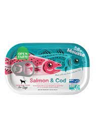 Open Farm Salmon & Cod Topper For Cats 3.17oz Can
