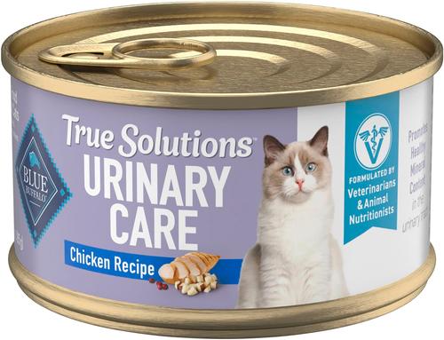 Blue Buffalo True Solutions Urinary Care Chicken Pate Wet Cat Food 3 oz can