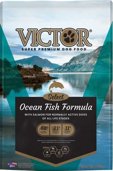 Victor Select Ocean Fish Dry Dog Food  5 lb