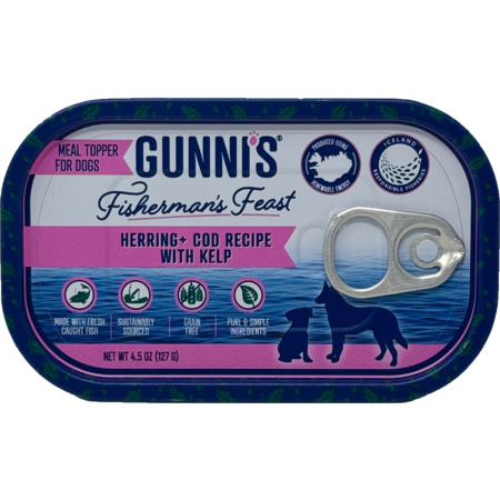 Gunni's Dog Canned Herring & Cod Topper 4.5 oz