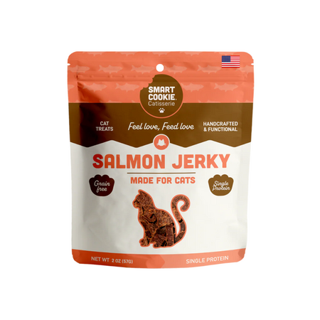 Smart Cookie Cat Treat Jerky Salmon 2 oz