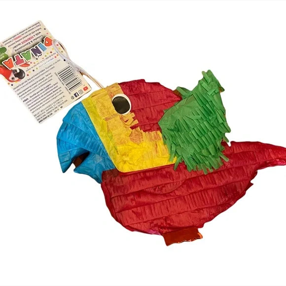 Penn Plax Large Piniata Avian Bird Toy 12.5x8in Shred Paper Cardboard Macaw Parrot