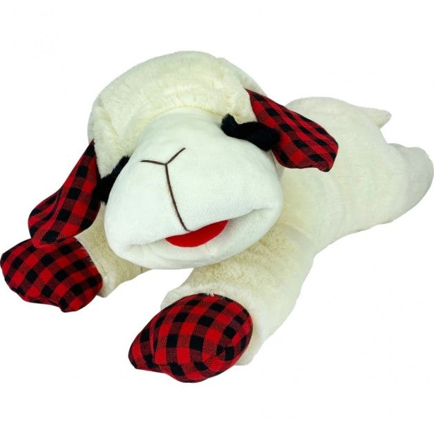 Multipet Holiday Jumbo Lamb Chop Dog Toy 24in