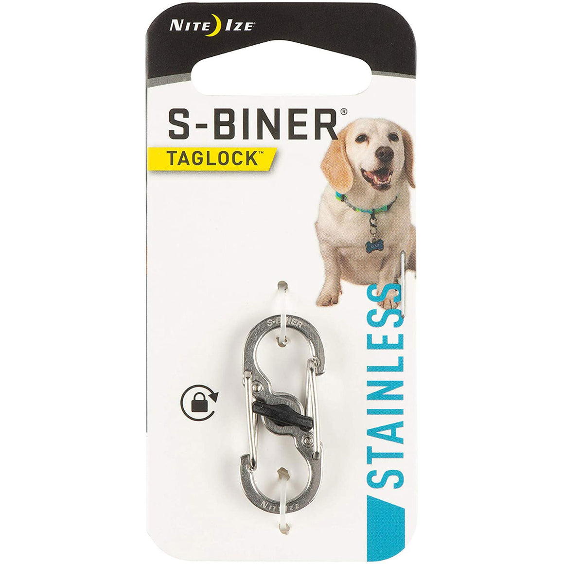 Nite ize S-biner Taglock Stainless Steel Id Tag Clip