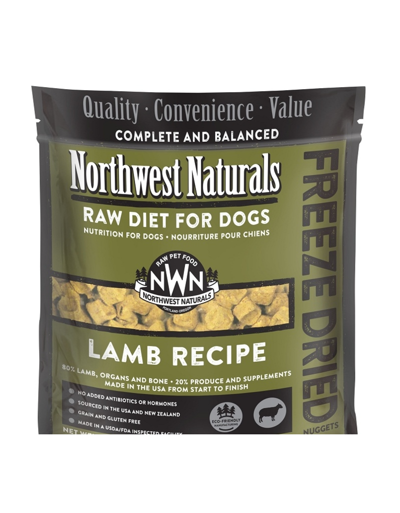 Northwest Naturals Freeze Dried Dog Nuggets Lamb 25 oz