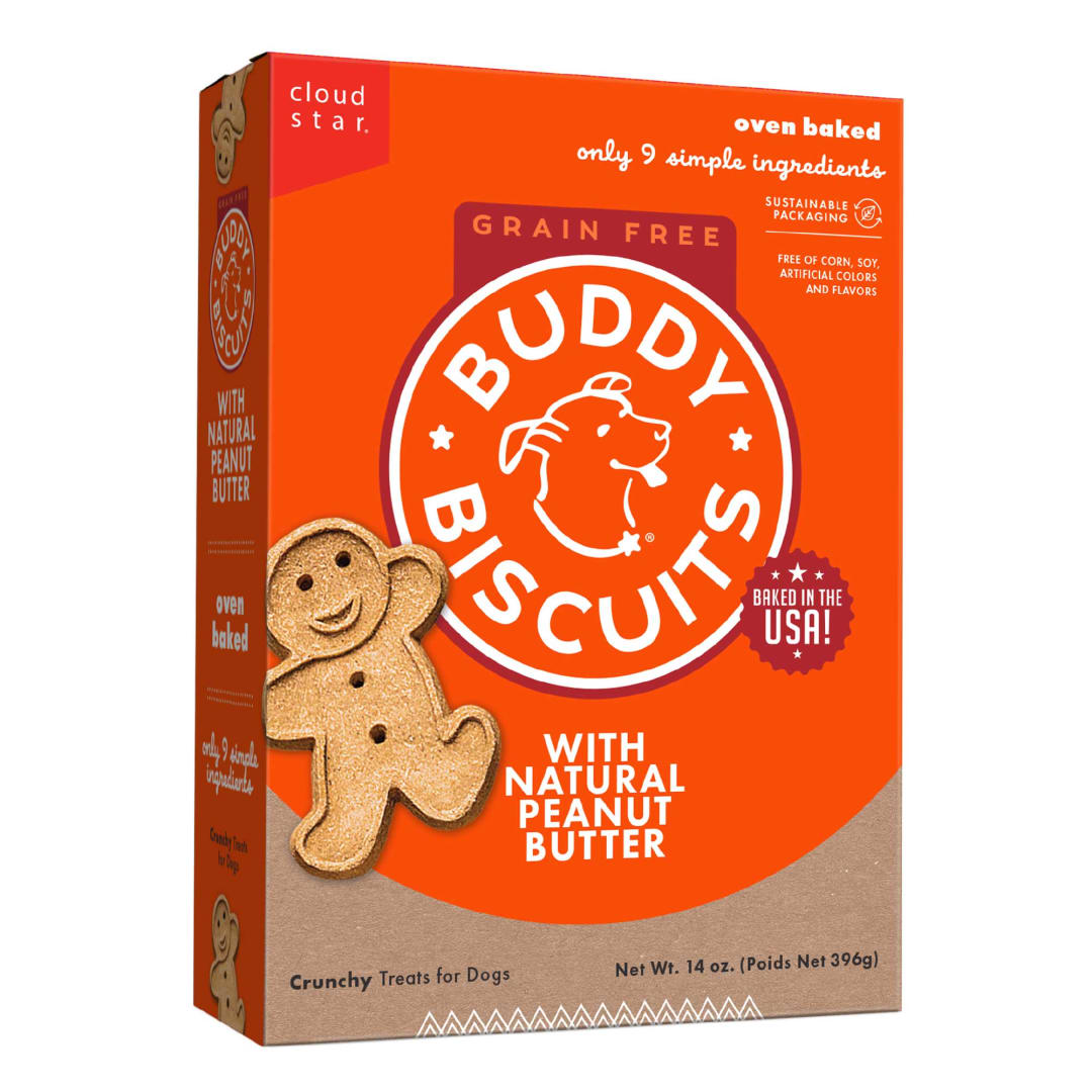 Cloud Star Buddy Biscuits Softies Soft & Chewy Grain Free Dog Treats, Beef, 5 oz. Pouch