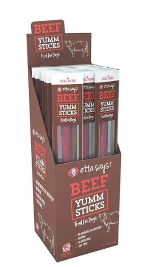 Etta Says! – Beef Yumm Jerky Sticks Dog Treat Single