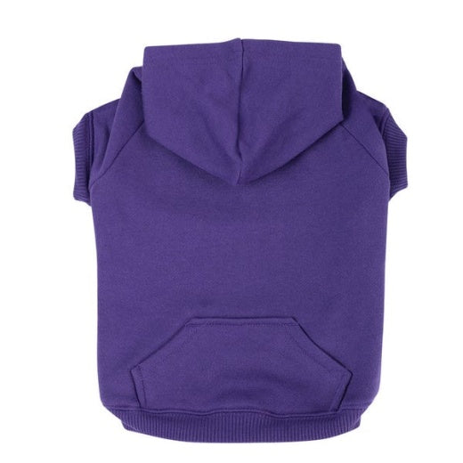 Petedge Zack & Zoey Basic Dog Hoodie XX Large Purple