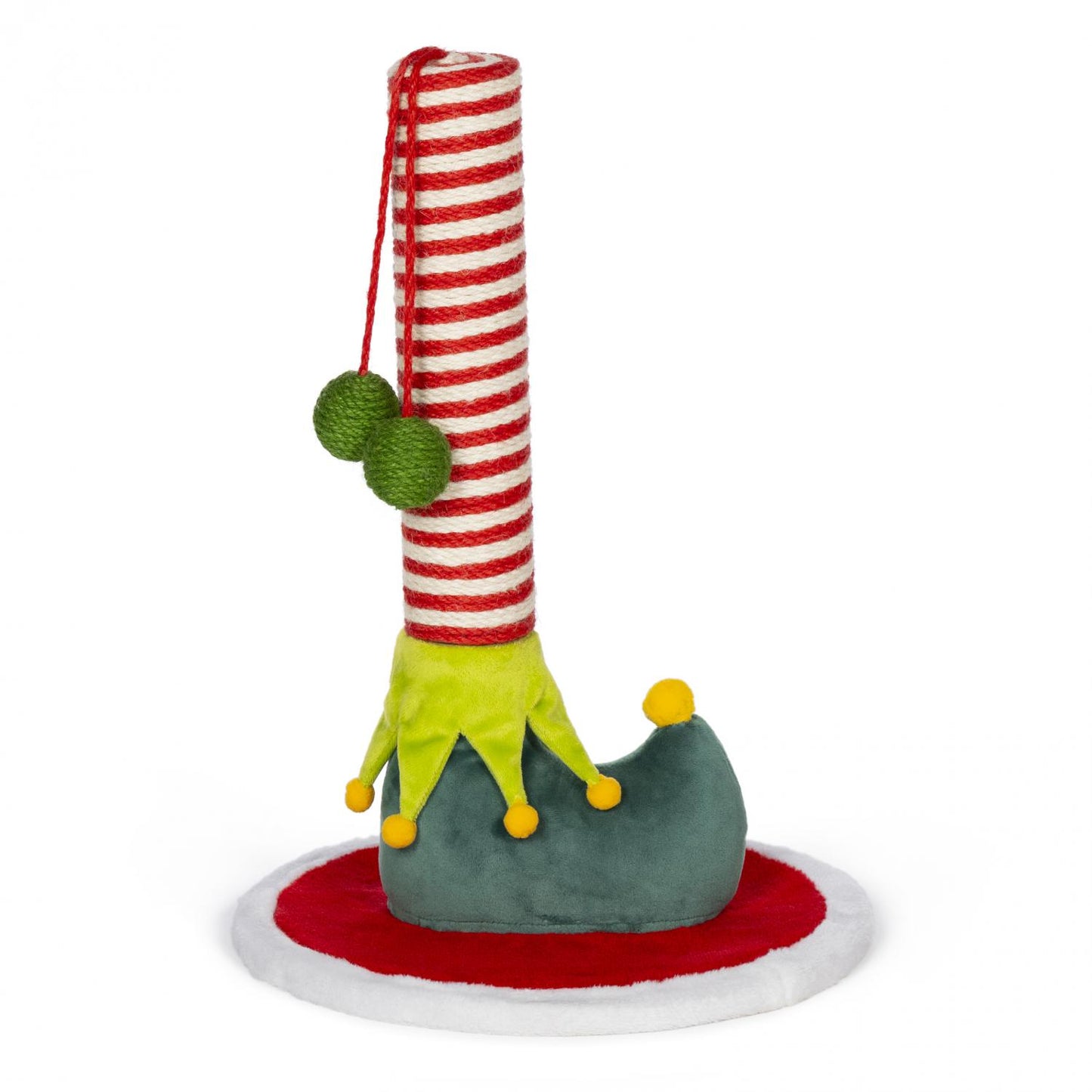 Prevue Holiday Elf Leg Cat Scratcher