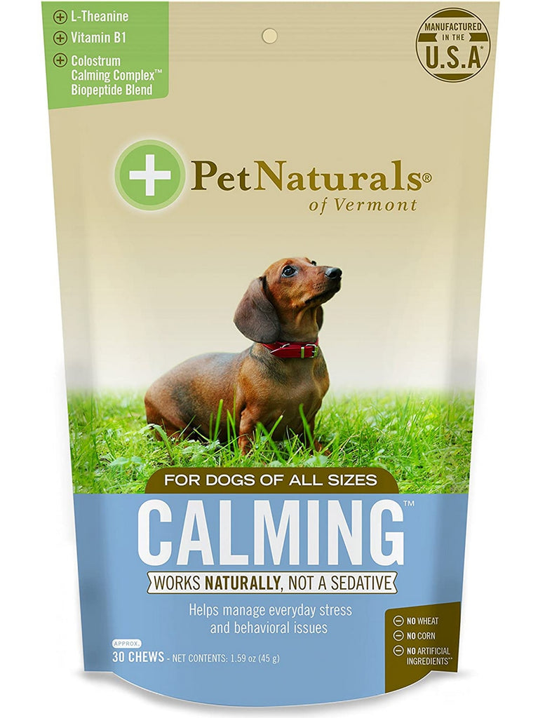 Pet Naturals of Vermont, Calming for Dogs, 30ct