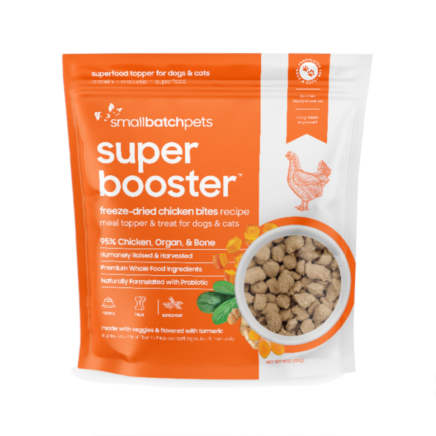 Smallbatch Super Booster Chicken Bites 7oz