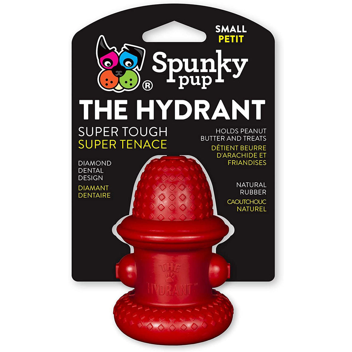 Spunky Pup Double Wall Hydrant Large Dog Toy