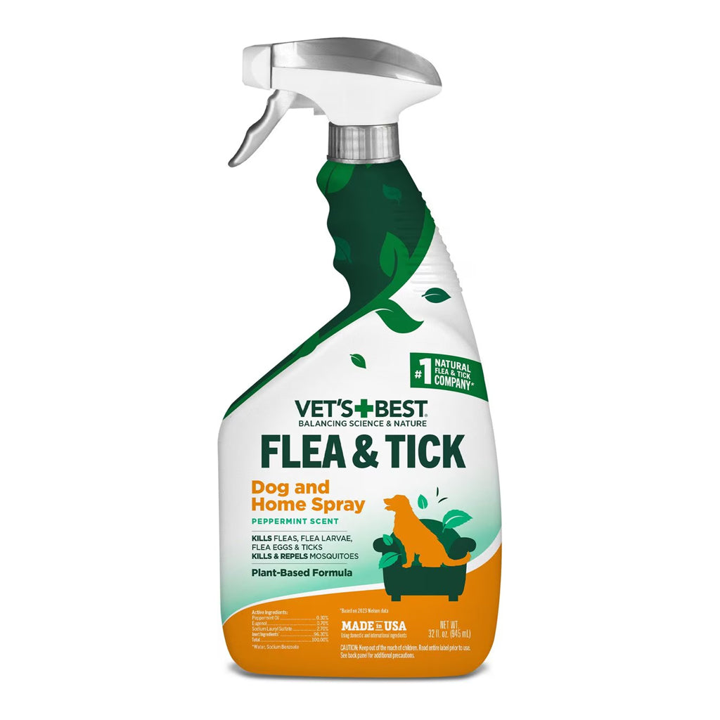 Vet's Best Flea & Tick Dog & Home Spray 32oz
